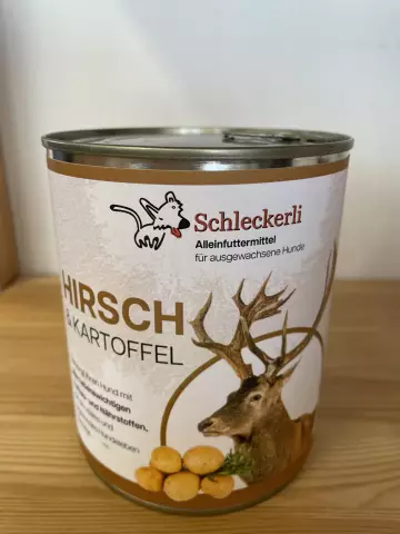 Hirsch & Kartoffel Hundefutter